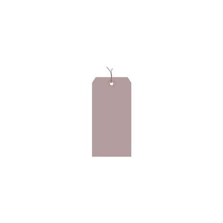 The Packaging Wholesalers Shipping Tags, Pre Wired, No 8, 6-1/4"L x 3-1/8"W, Gray, 1000/Pack G11083F
